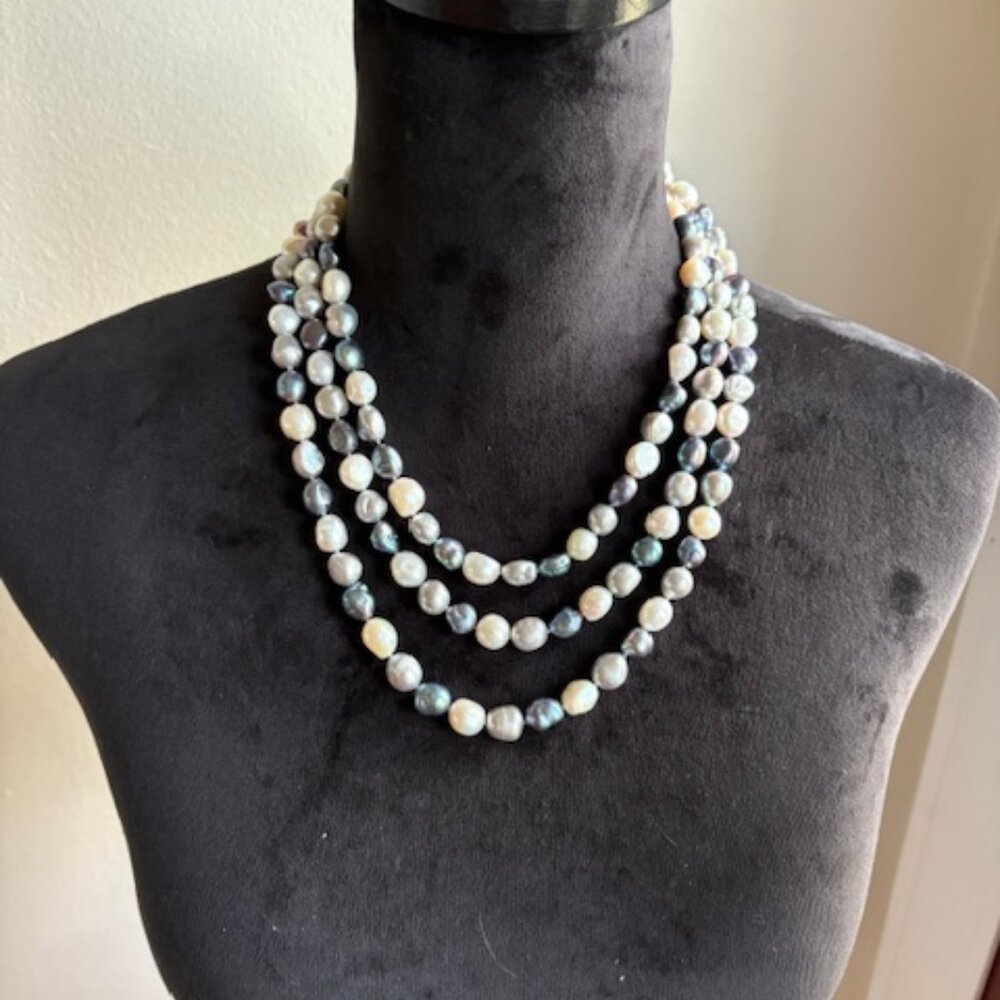 Ross + Simons Cultured Pearl Endless Necklace